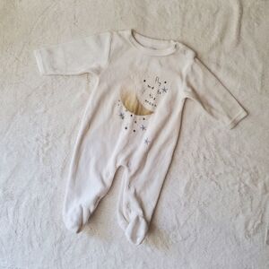 Pitter Patter Vintage Fleece Footie